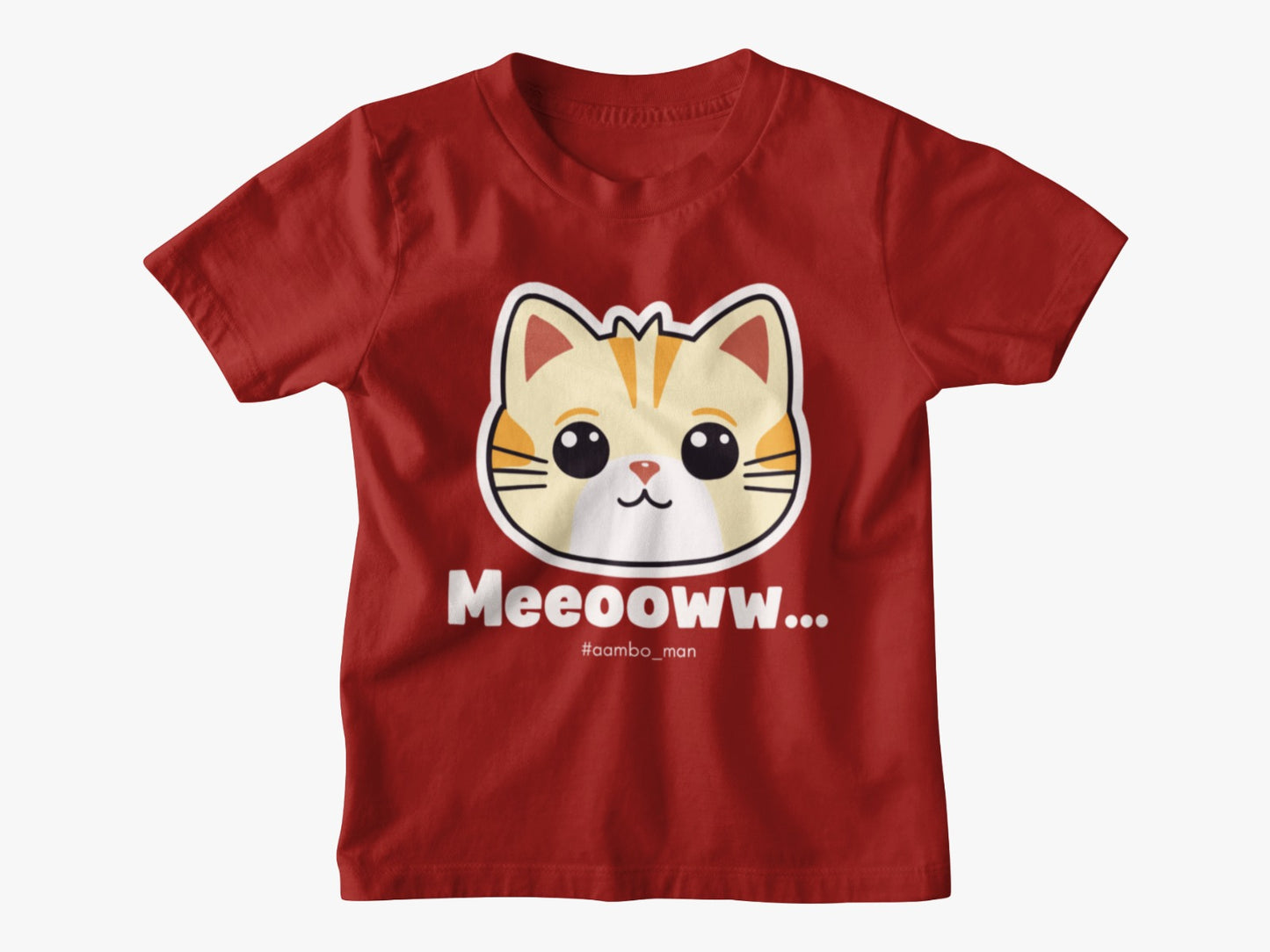 Meow - Cat Kids T-Shirt