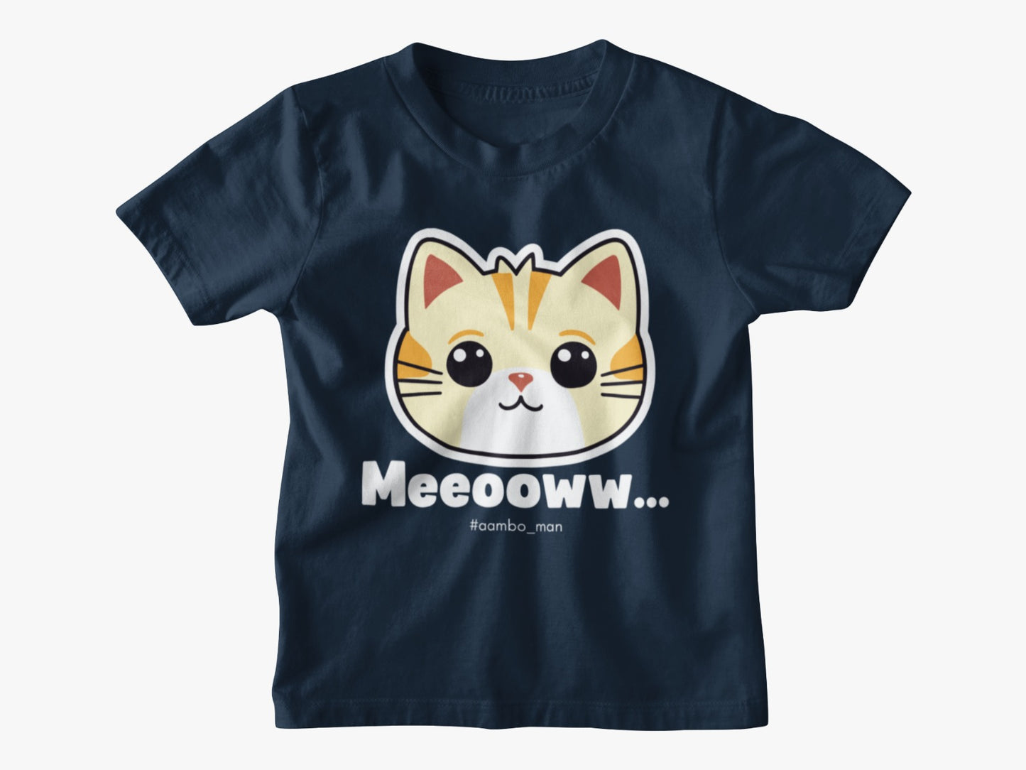 Meow - Cat Kids T-Shirt