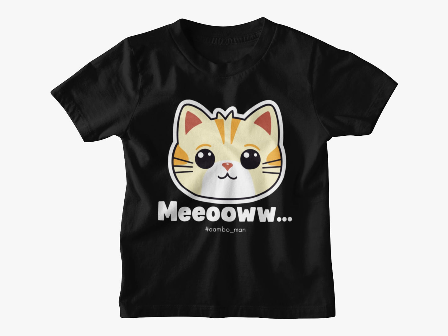 Meow - Cat Kids T-Shirt