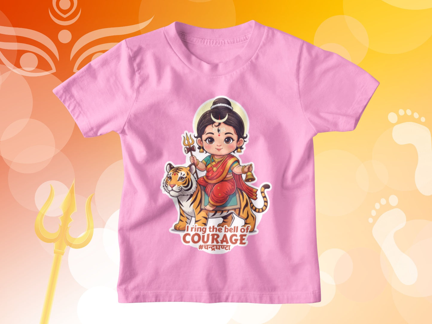 Devi Chandraghanta – Kids Navratri T-shirt