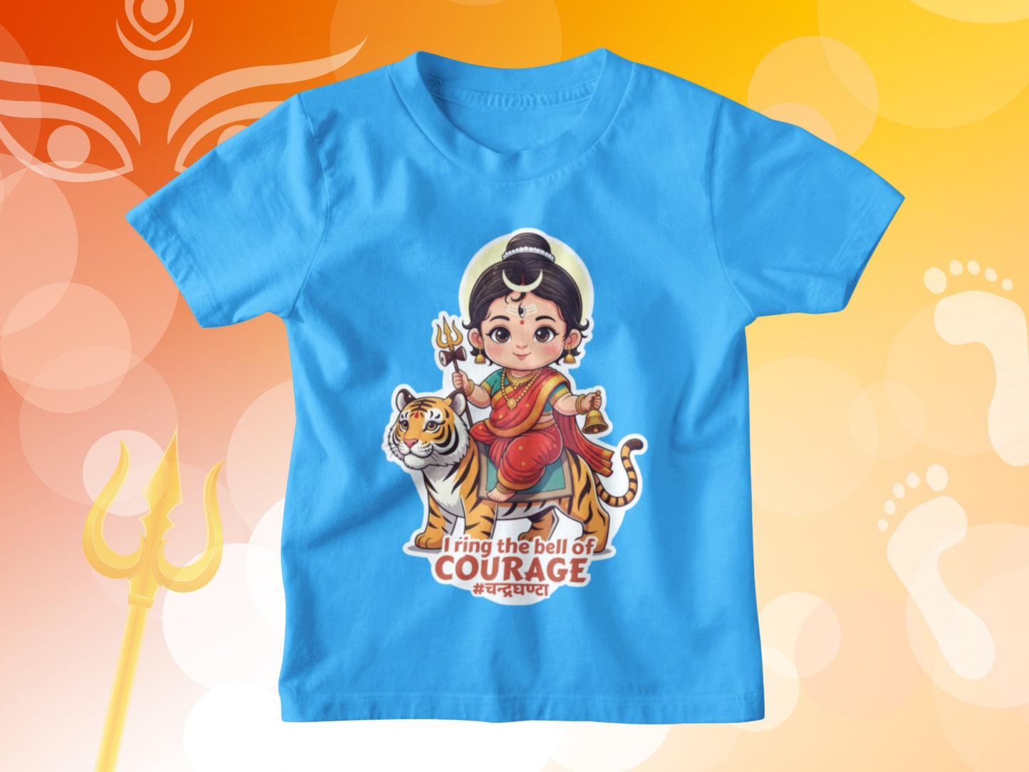 Devi Chandraghanta – Kids Navratri T-shirt