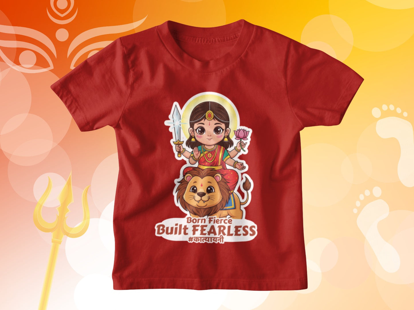 Devi Katyayani – Kids Navratri T-shirt