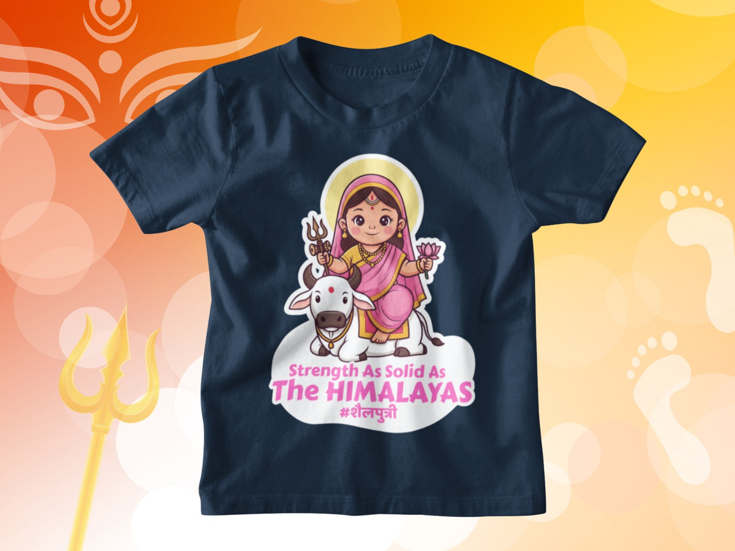 Devi Shailputri - Kids Navratri T-shirt