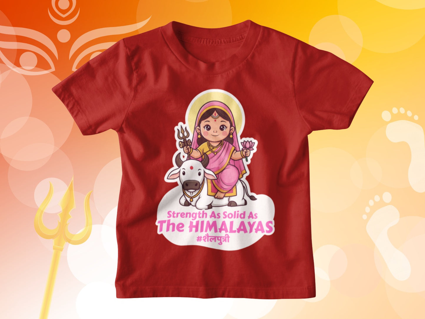 Devi Shailputri - Kids Navratri T-shirt