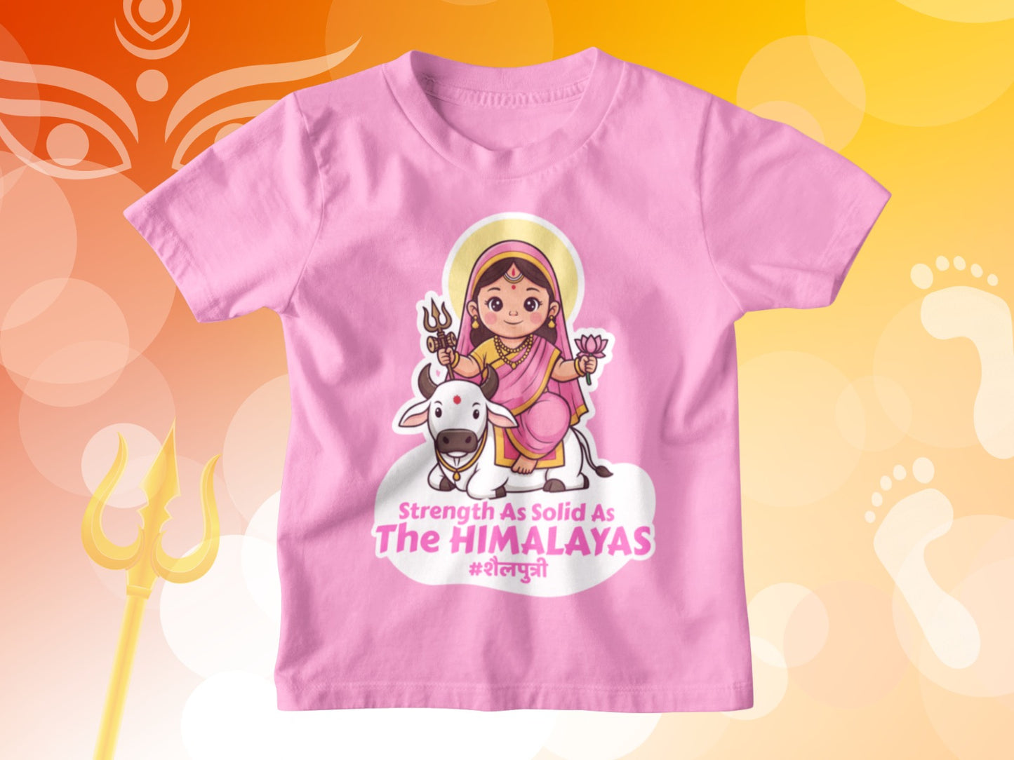 Devi Shailputri - Kids Navratri T-shirt