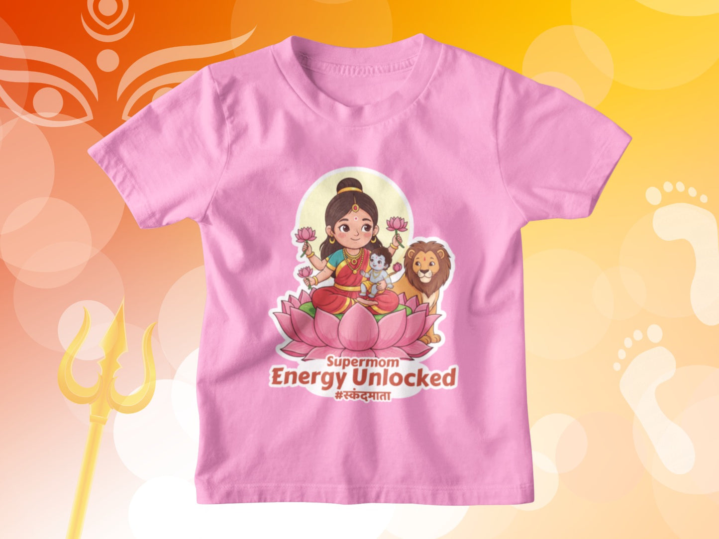 Devi Skandamata – Kids Navratri T-shirt