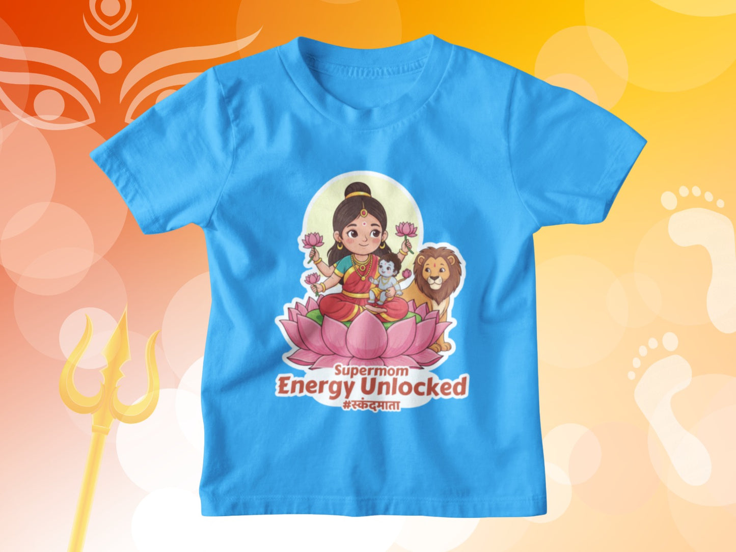Devi Skandamata – Kids Navratri T-shirt