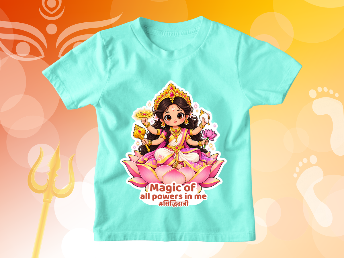 Devi Siddhidatri – Kids Navratri T-shirt