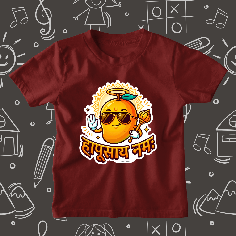 Hapusaay Namah – Kids Marathi T-Shirt