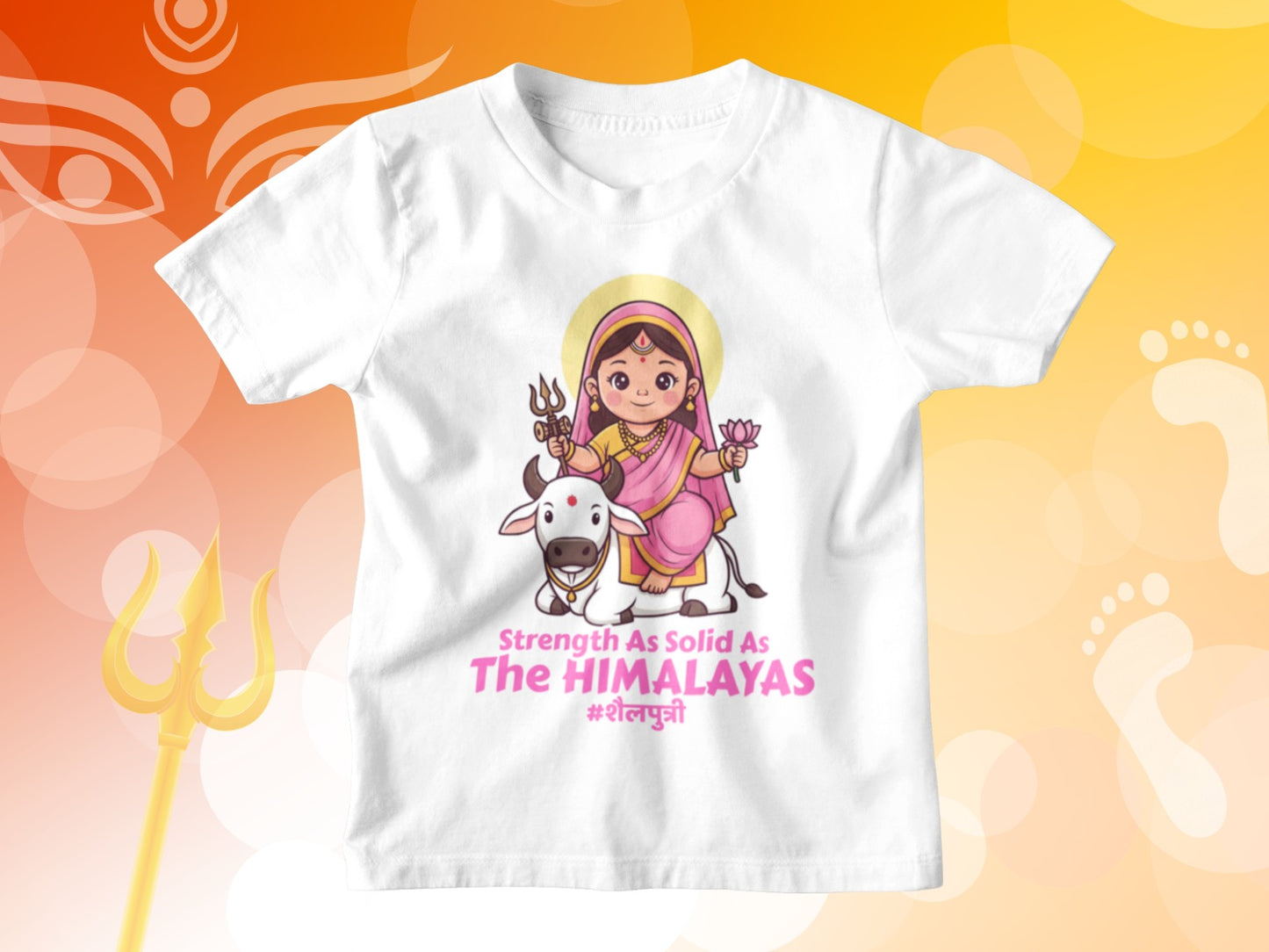 Devi Shailputri - Kids Navratri T-shirt