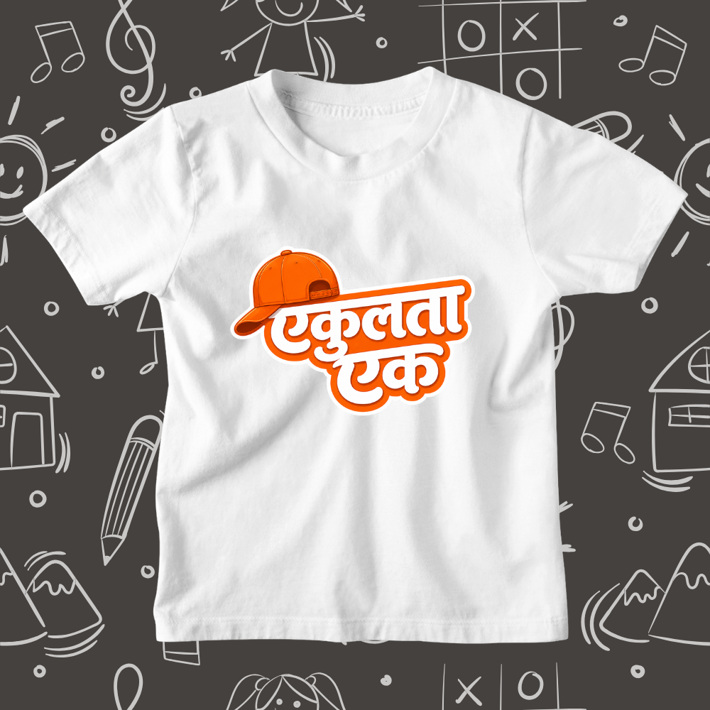 Ekulta Ek - Kids Marathi T-Shirt
