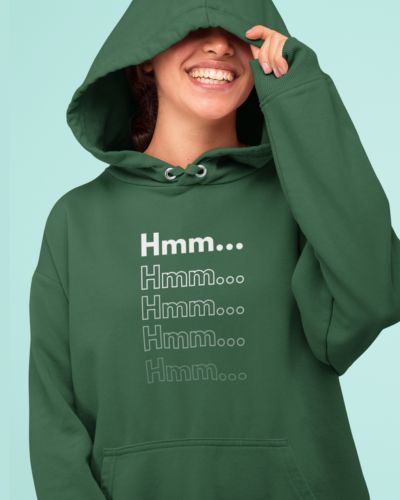 Hmm... Unisex Hoodie