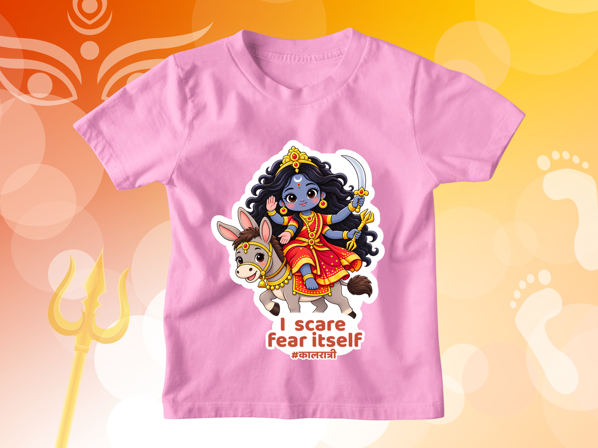 Devi Kalaratri – Kids Navratri T-shirt