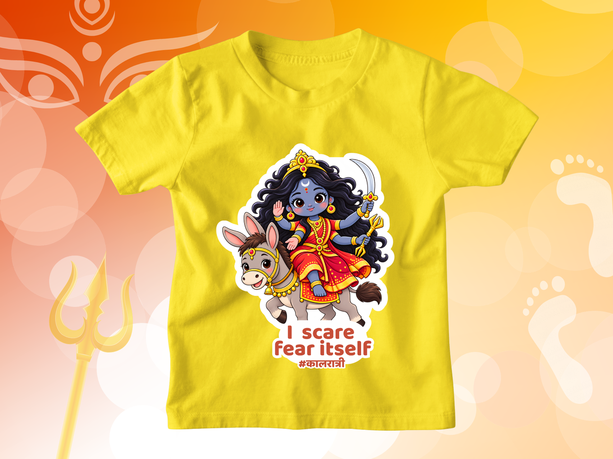 Devi Kalaratri – Kids Navratri T-shirt