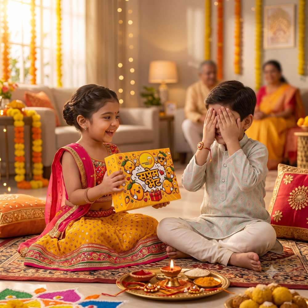 Kids Rakshabandhan Hamper for - Brother - Saprem Bhet