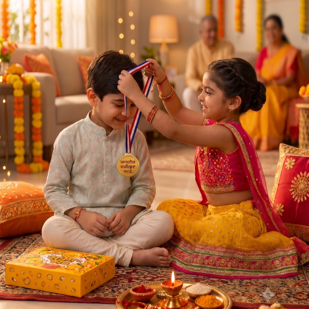 Kids Rakshabandhan Hamper for - Brother - Saprem Bhet