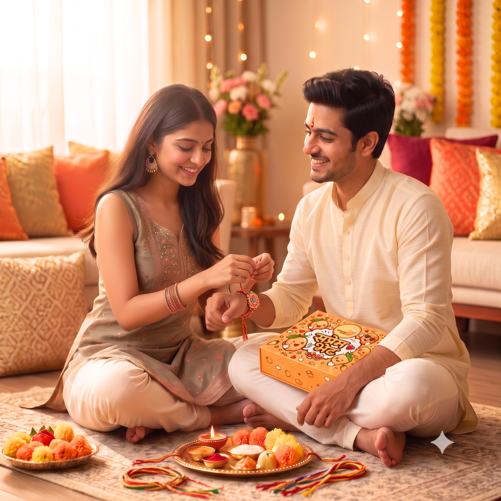 Rakshabandhan Hamper for Sister - Saprem Bhet