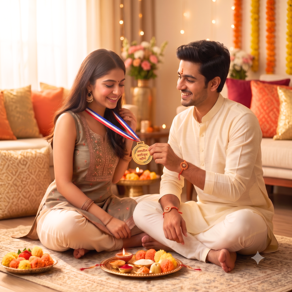 Rakshabandhan Hamper for Sister - Saprem Bhet