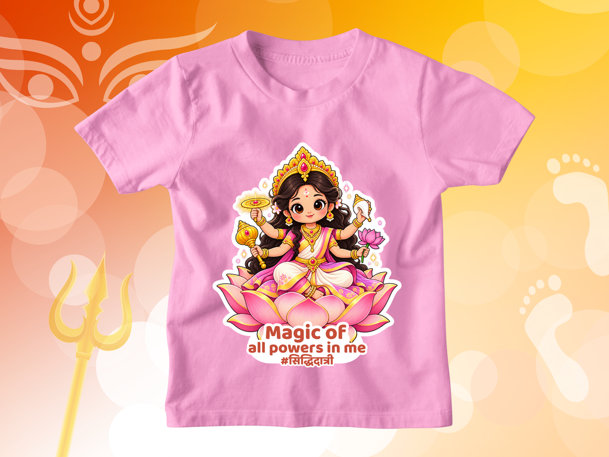 Devi Siddhidatri – Kids Navratri T-shirt