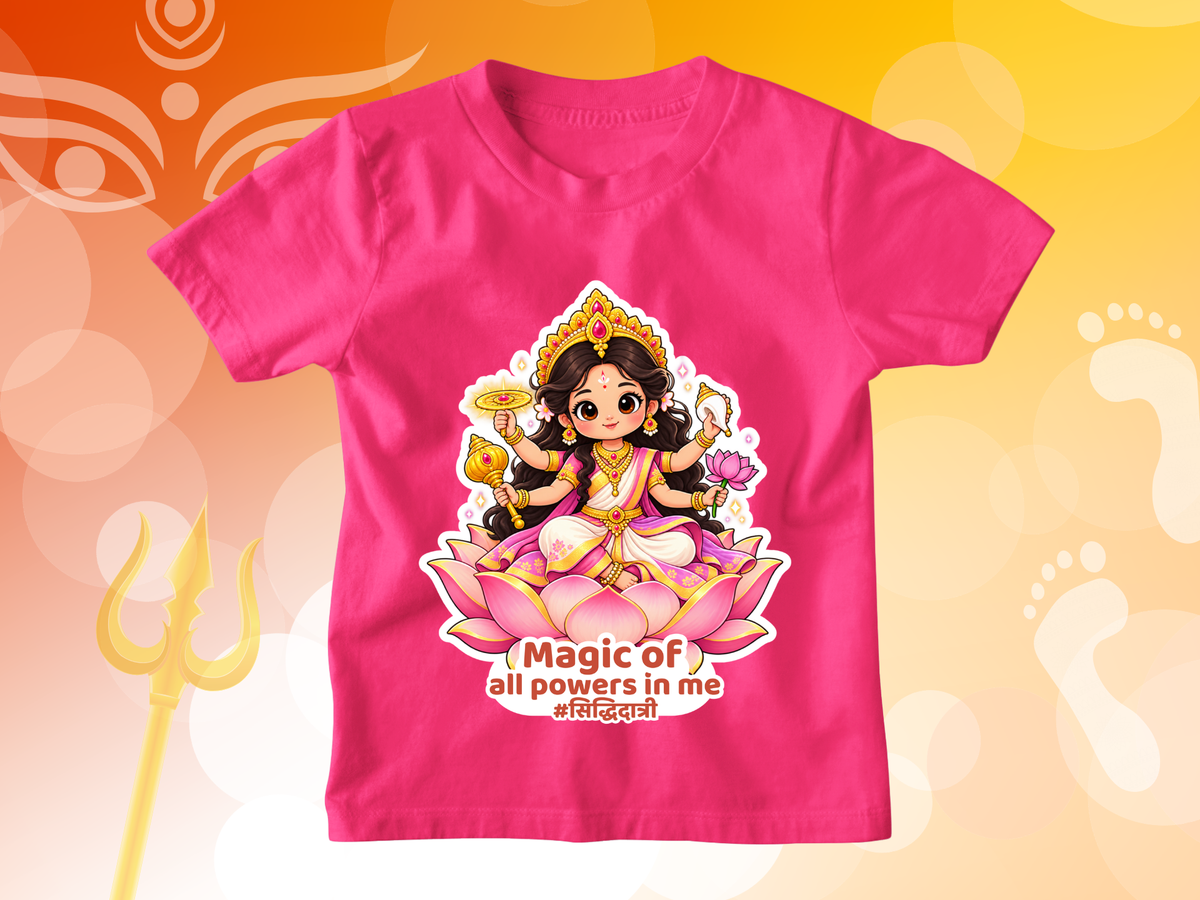Devi Siddhidatri – Kids Navratri T-shirt