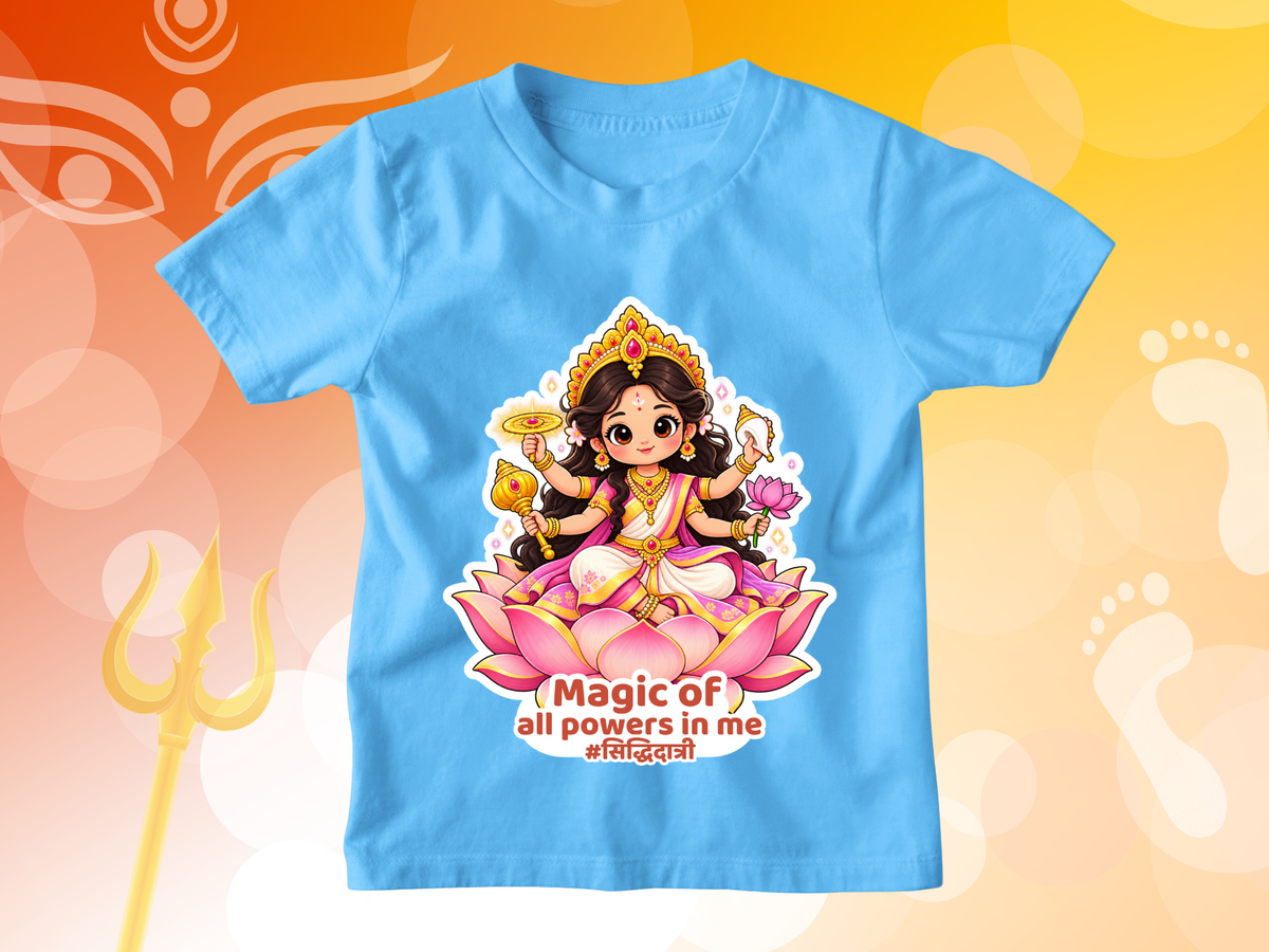 Devi Siddhidatri – Kids Navratri T-shirt