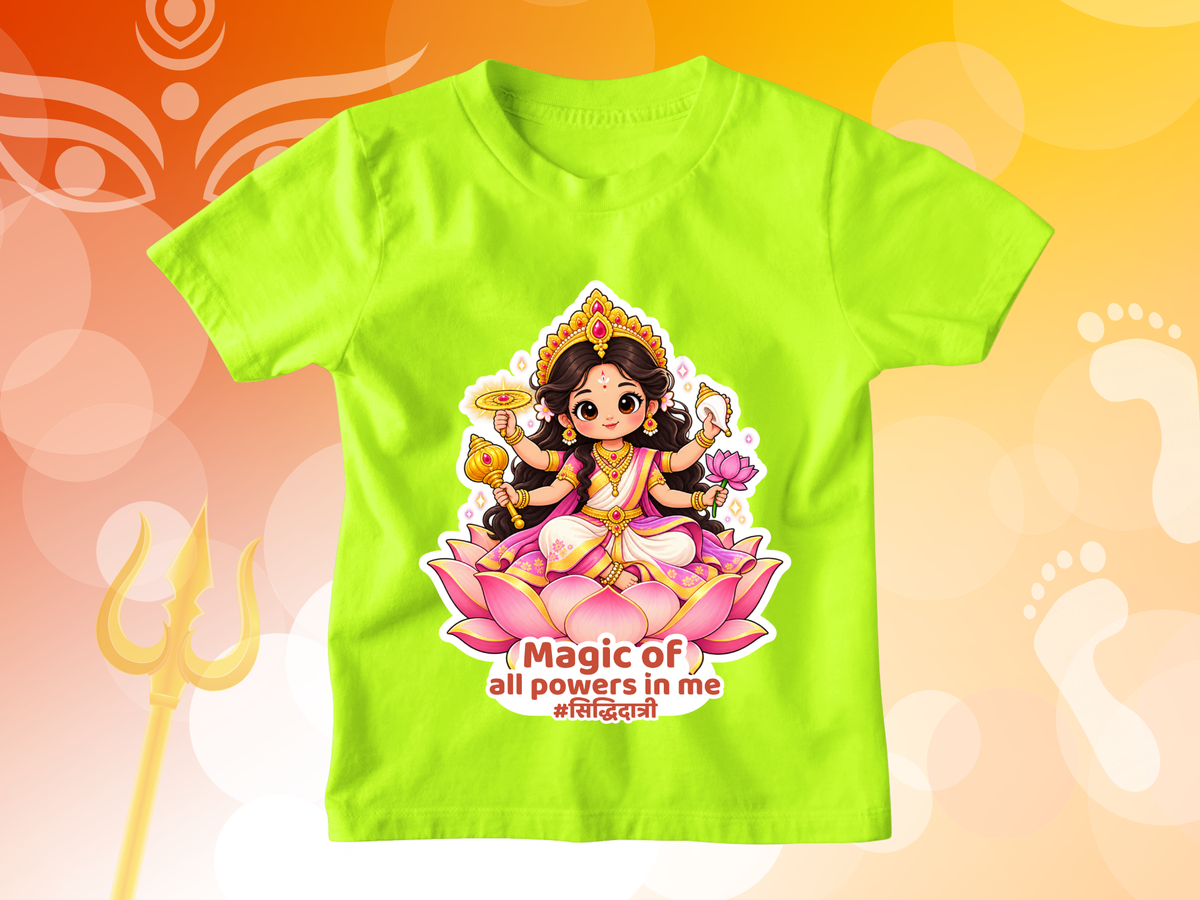 Devi Siddhidatri – Kids Navratri T-shirt